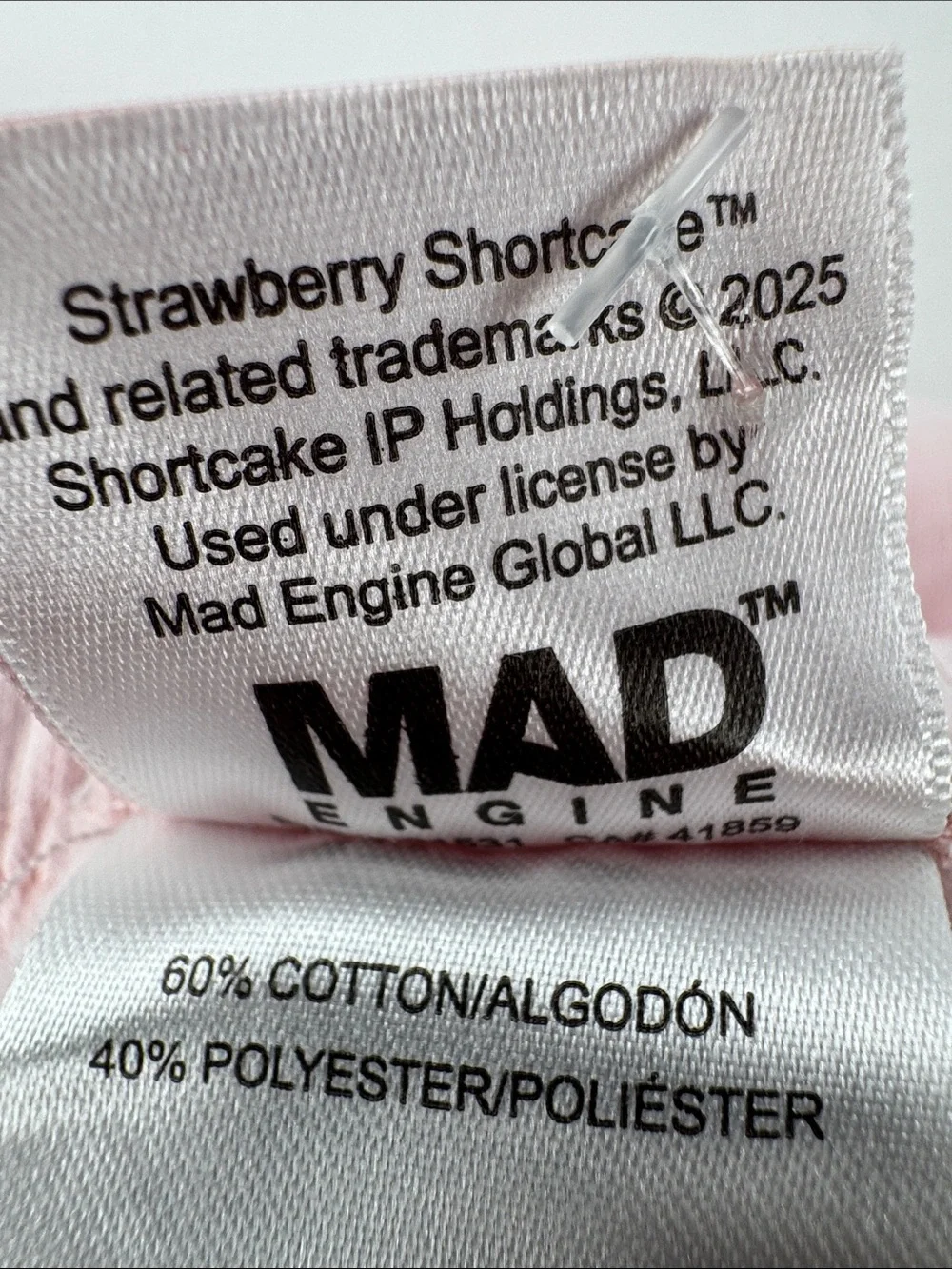 Strawberry Graphic Pink Jogger Pant with Drawstring Waist - Picture 7 of 7